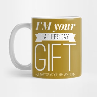 Funny Father's day T-shirt Mug